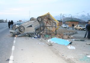 Erzincan yolunda kaza